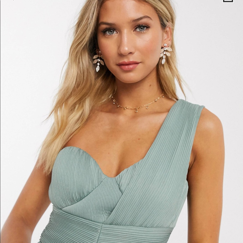ASOS pleated dress